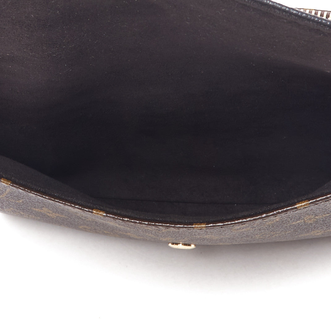 Monogram Twice Pochette Black