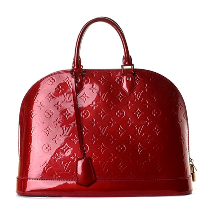 Louis Vuitton Vernis Alma GM Pomme D'Amour 1 of 10