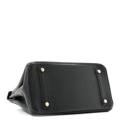 Hermes Togo Birkin 25 Black 4 of 15