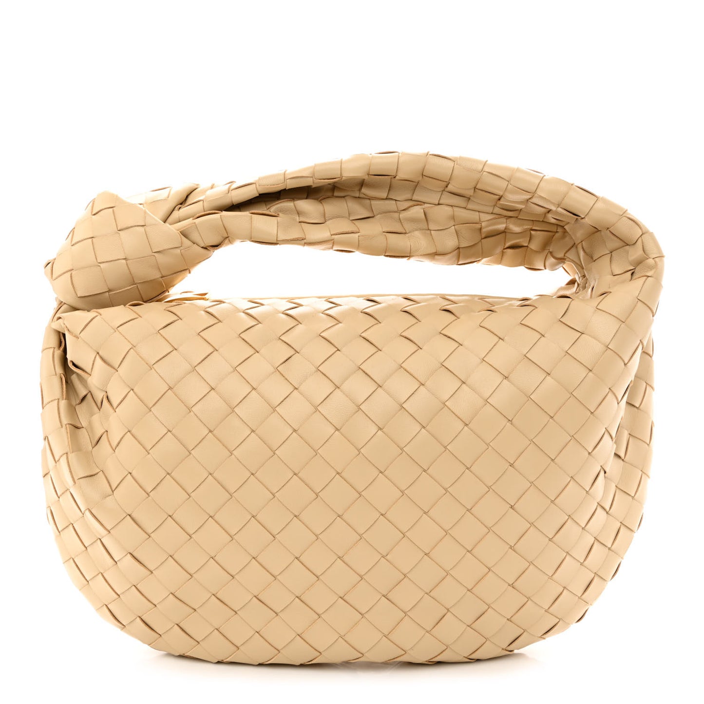 Nappa Intrecciato Teen Jodie Hobo Porridge