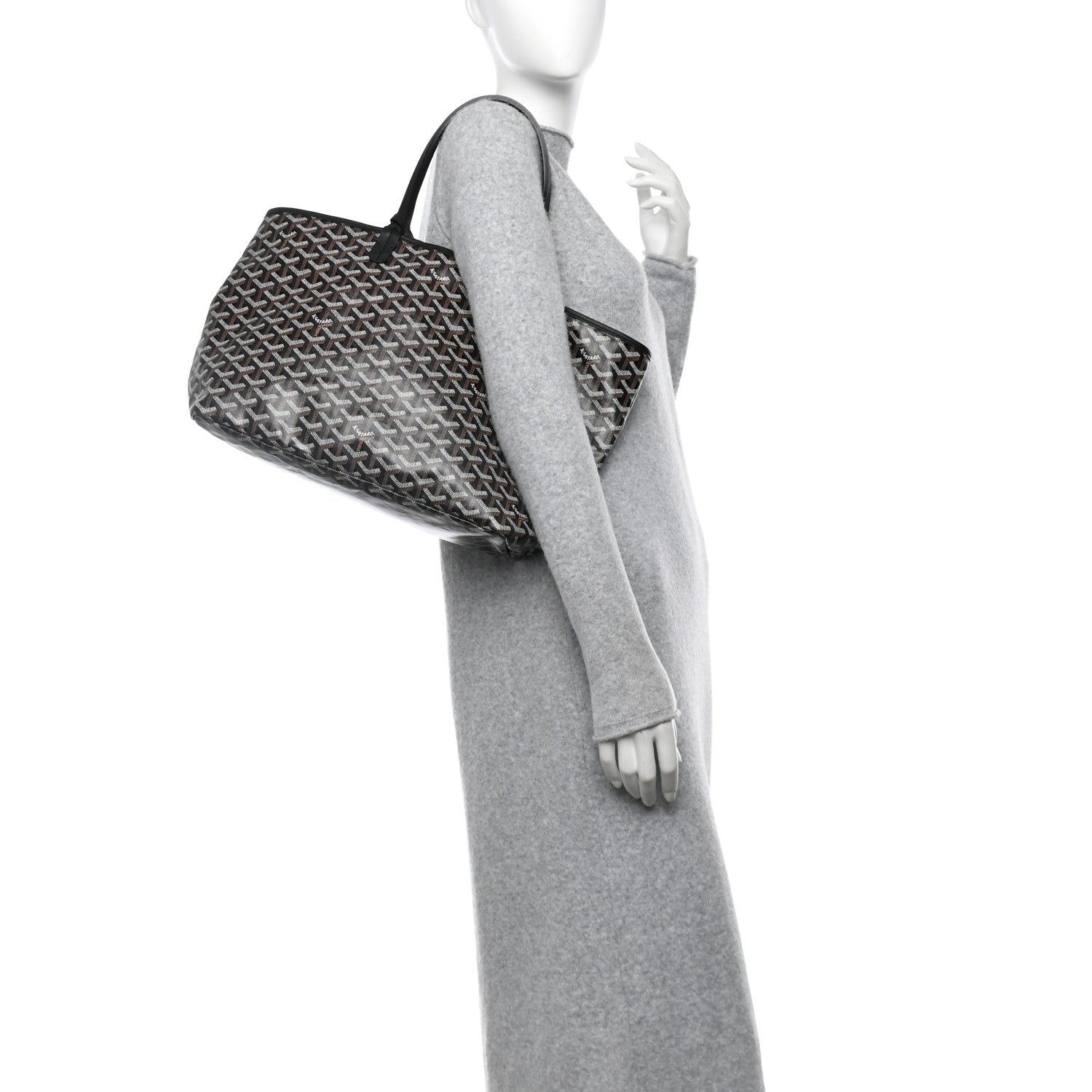 Goyard Goyardine Saint Louis PM Black 2 of 11