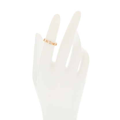 Tiffany 18K Rose Gold Diamond Atlas Pierced Ring 49 4.75 2 of 4