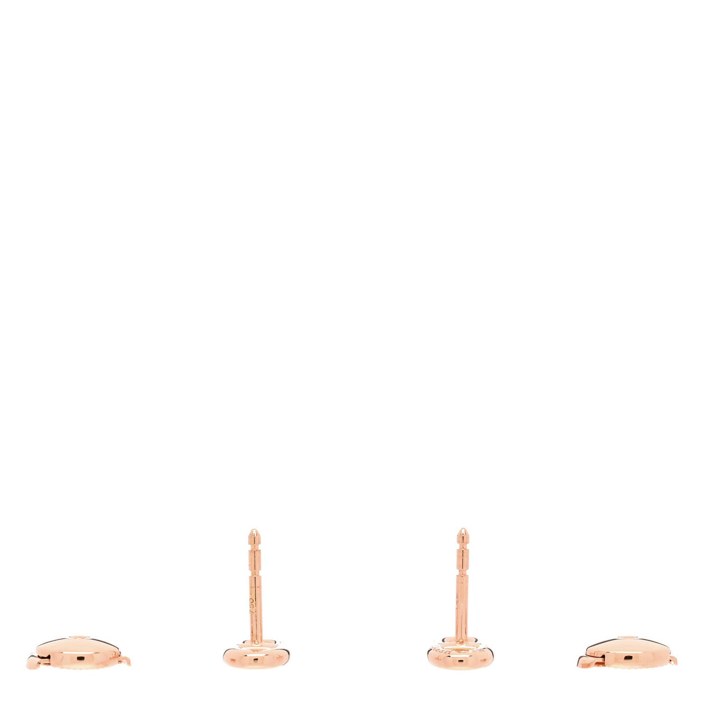 18K Rose Gold TPM Farandole Stud Earrings