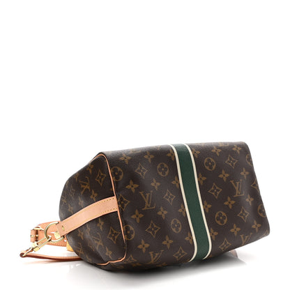 Louis Vuitton Monogram My LV Heritage Speedy Bandouliere 25 Vert Anglais White 4 of 10