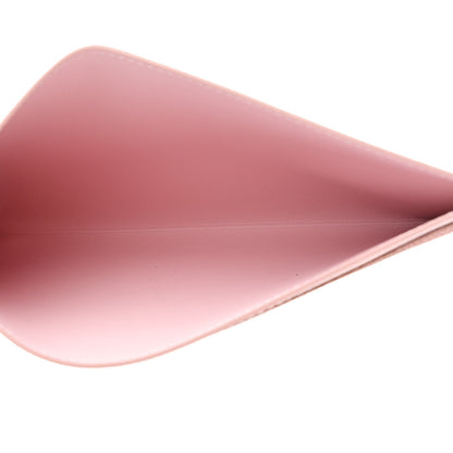 Louis Vuitton Calfskin Felicie Card Holder Insert Rose Poudre 5 of 8