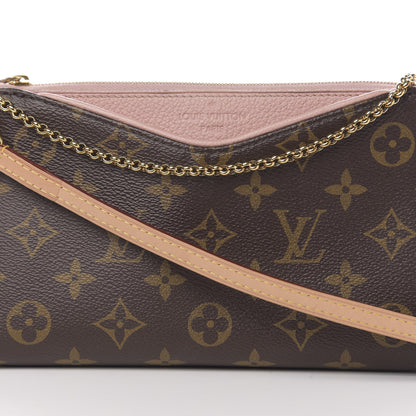 Louis Vuitton Monogram Pallas Clutch Rose Poudre 9 of 10