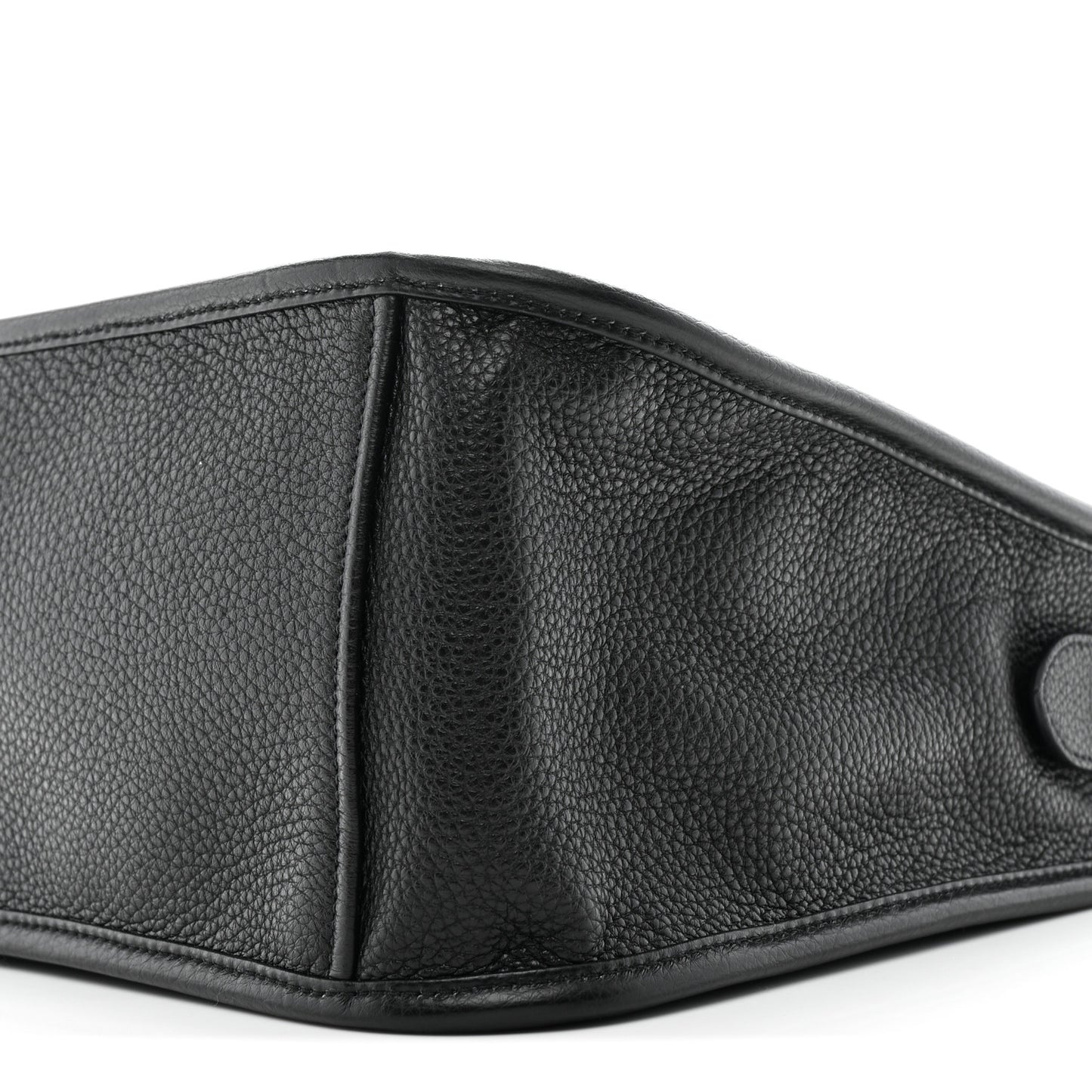 Vitello Daino Soft Hobo Messenger Bag Black