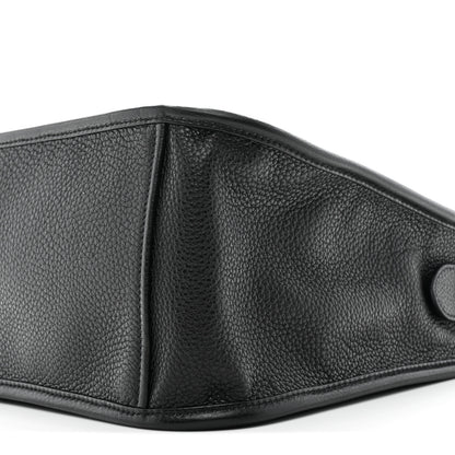 Prada Vitello Daino Soft Hobo Messenger Bag Black 10 of 10