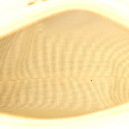 Chanel Lambskin Quilted Hobo Shoulder Bag Light Yellow 5 of 10