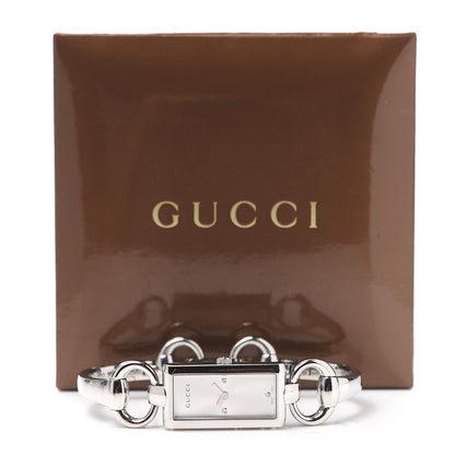 Gucci Stainless Steel Diamond 17mm Tornabuoni Quartz Watch 5 of 5