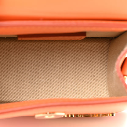 Jacquemus Smooth Calfskin Le Chiquito Orange 5 of 11