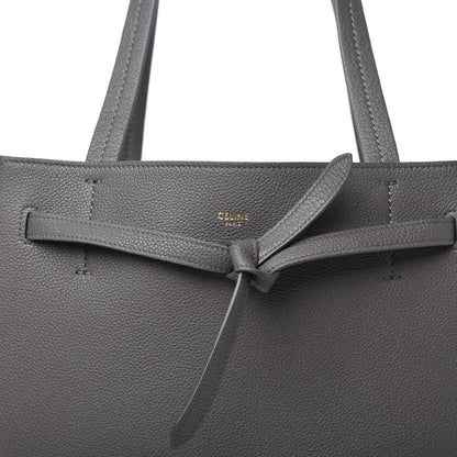 Celine Soft Grained Calfskin Small Belt Cabas Phantom Stone 9 of 9