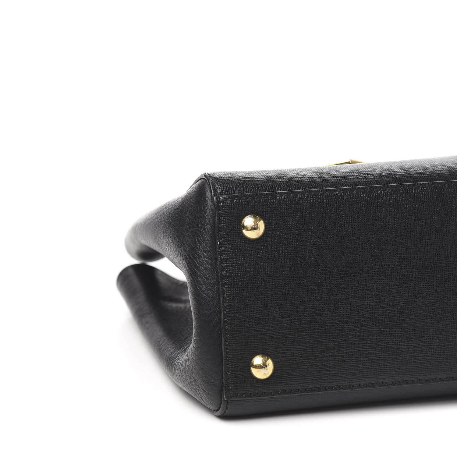 Fendi Vitello Elite Petite 2Jours Tote Black 8 of 10