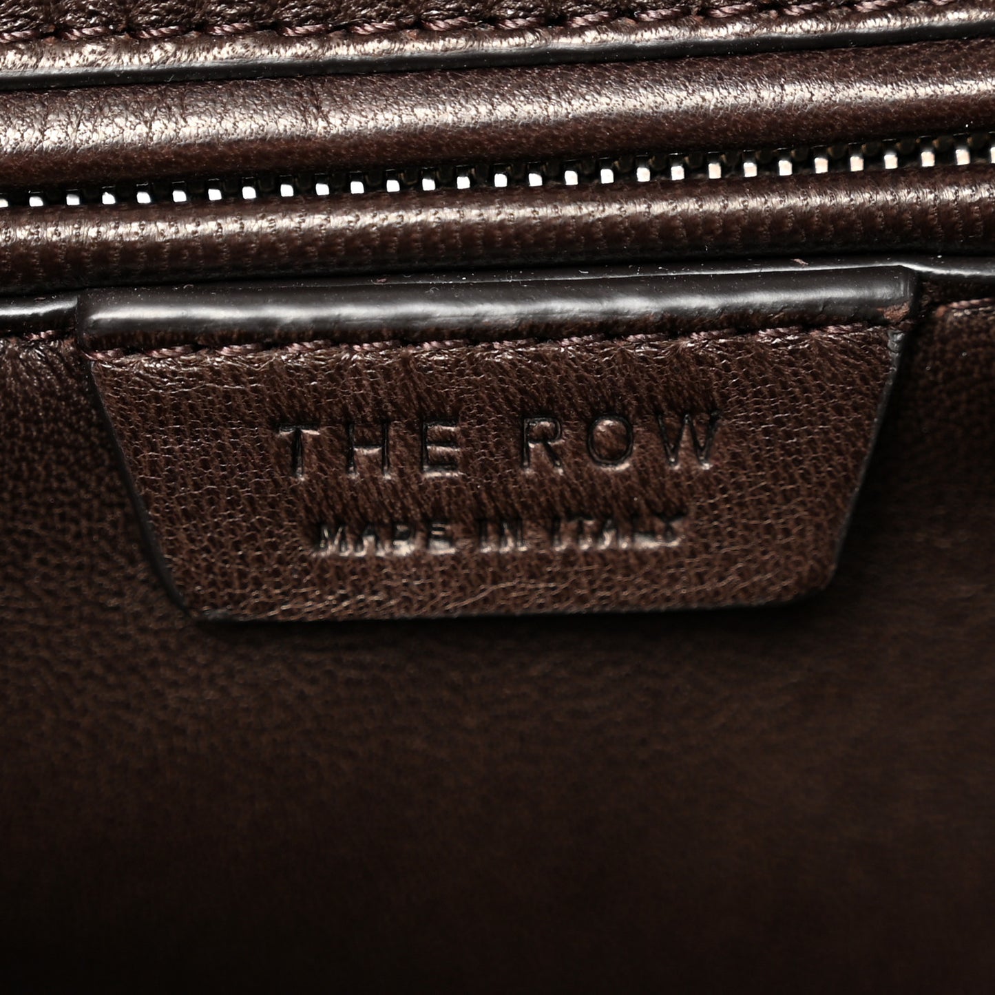 Nappa Astra Shoulder Bag Dark Brown Ans