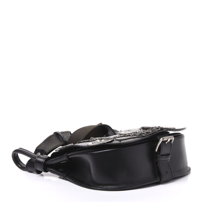 Chanel Calfskin Medallion Coins Saddle Bag Black 3 of 7