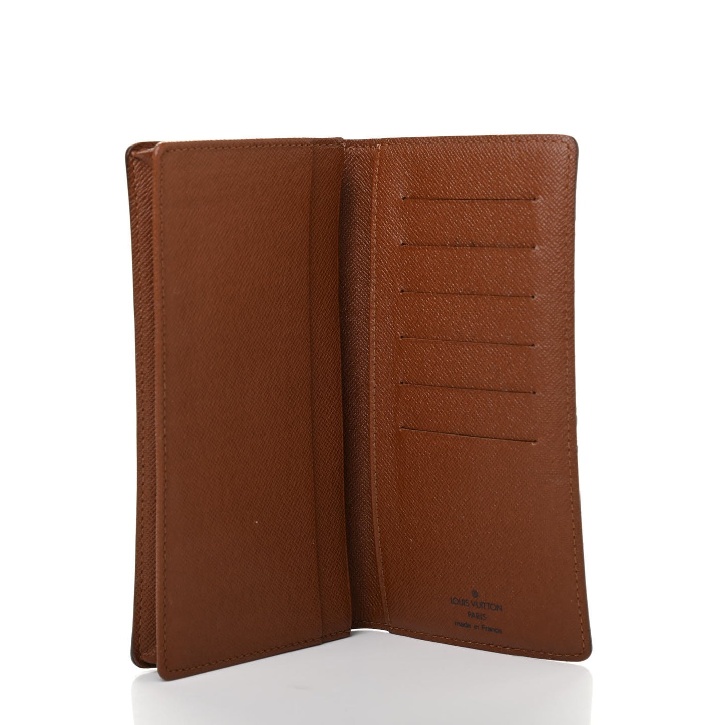 Monogram Checkbook Holder Case Wallet