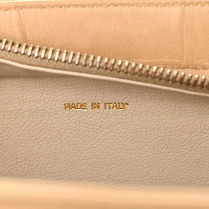 Chanel Lambskin Quilted Diamond CC Bekko Chain Shoulder Bag Beige 6 of 15