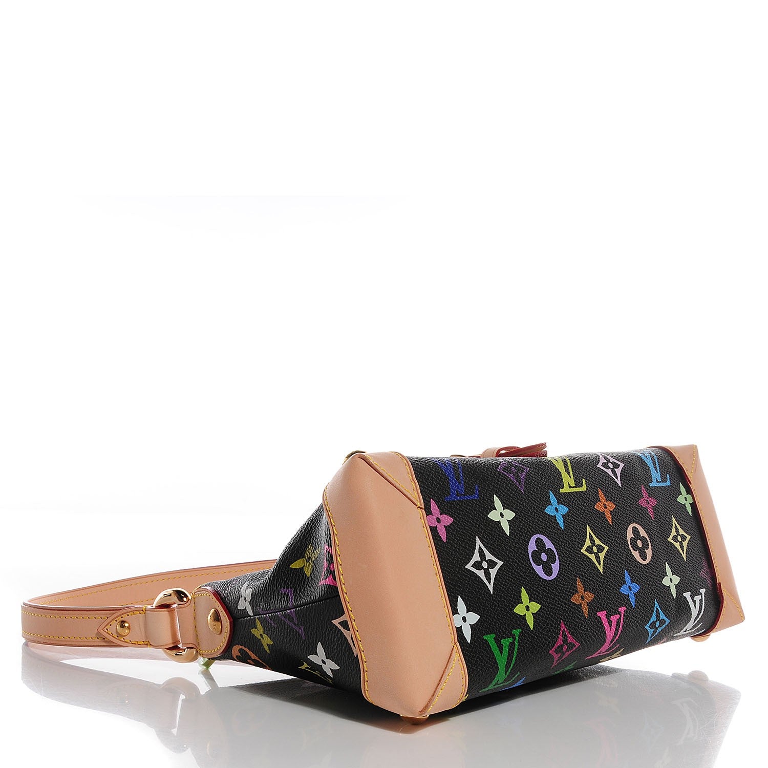Louis Vuitton Monogram Multicolor Eliza Black 4 of 7