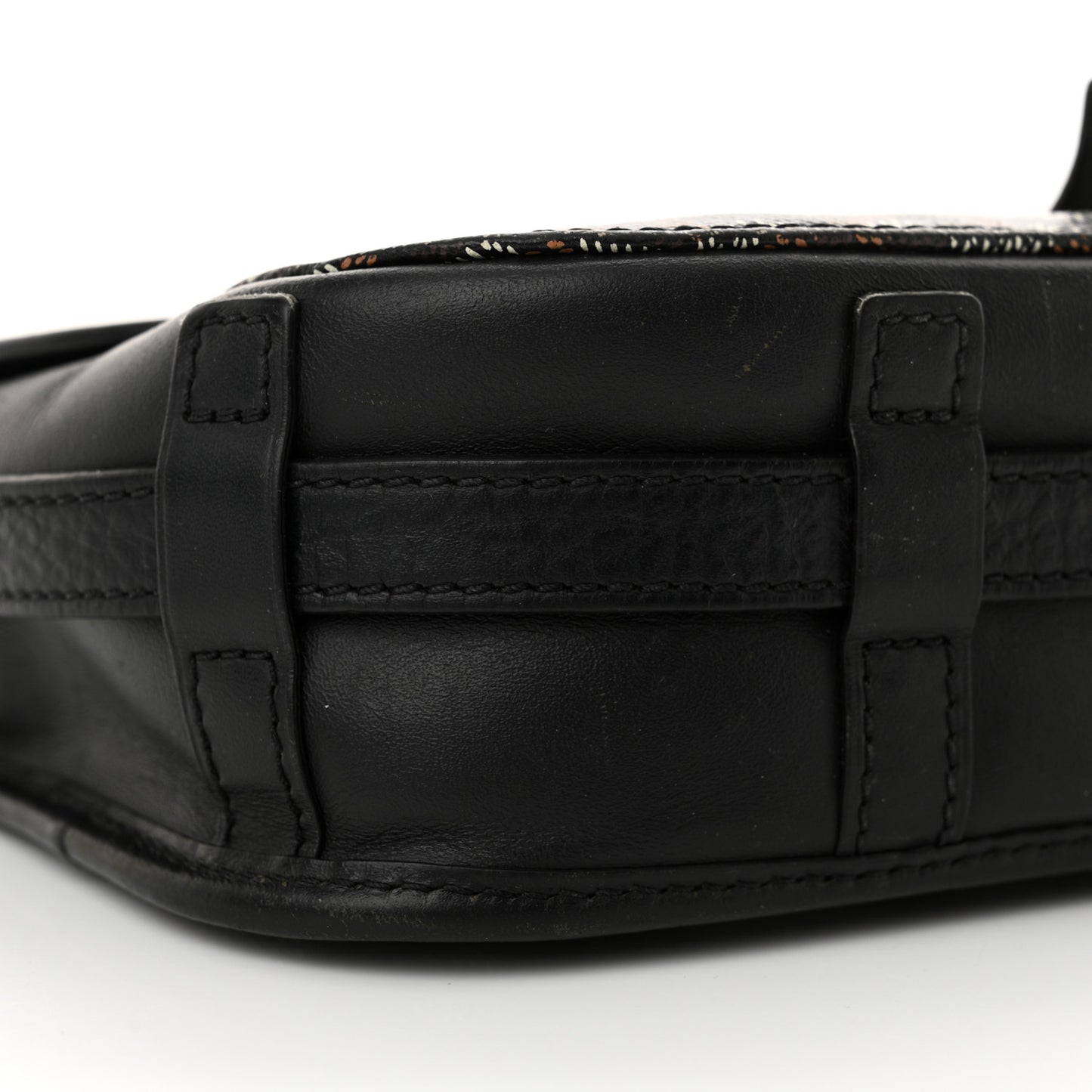 Goyardine Belvedere II PM Messenger Bag Black