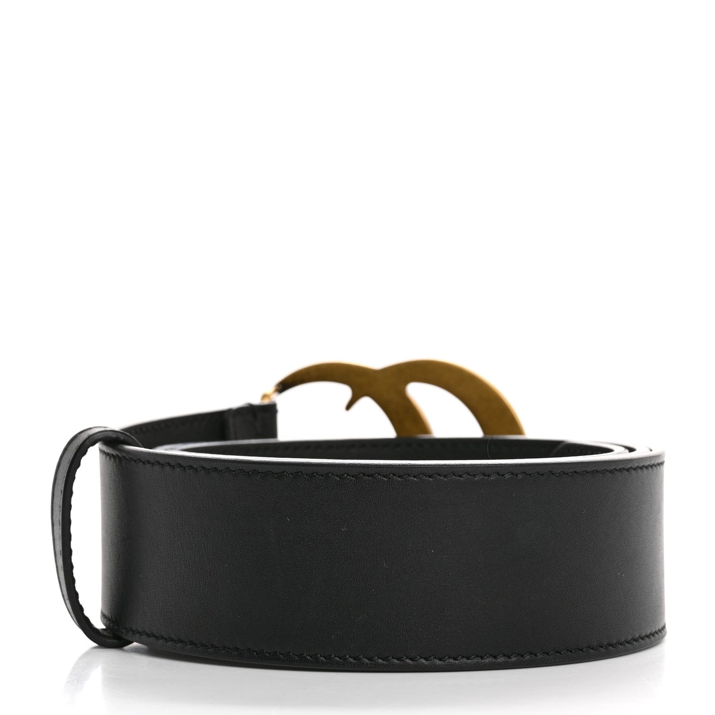 Calfskin Double G 40mm Belt 80 32 Black