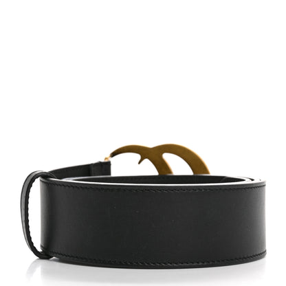 Gucci Calfskin Double G 40mm Belt 80 32 Black 2 of 8