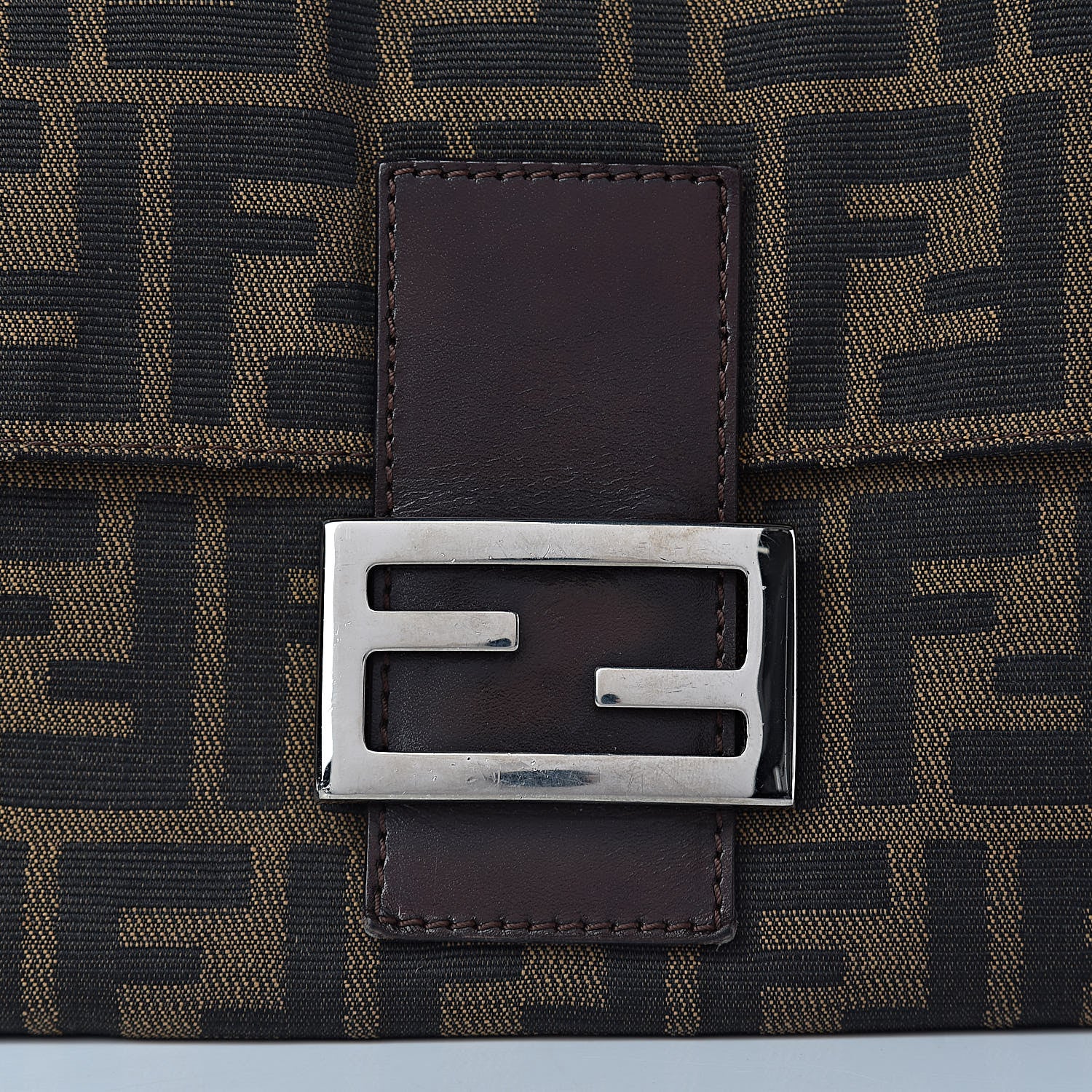 Fendi Zucca Mama Baguette Tobacco 13 of 14
