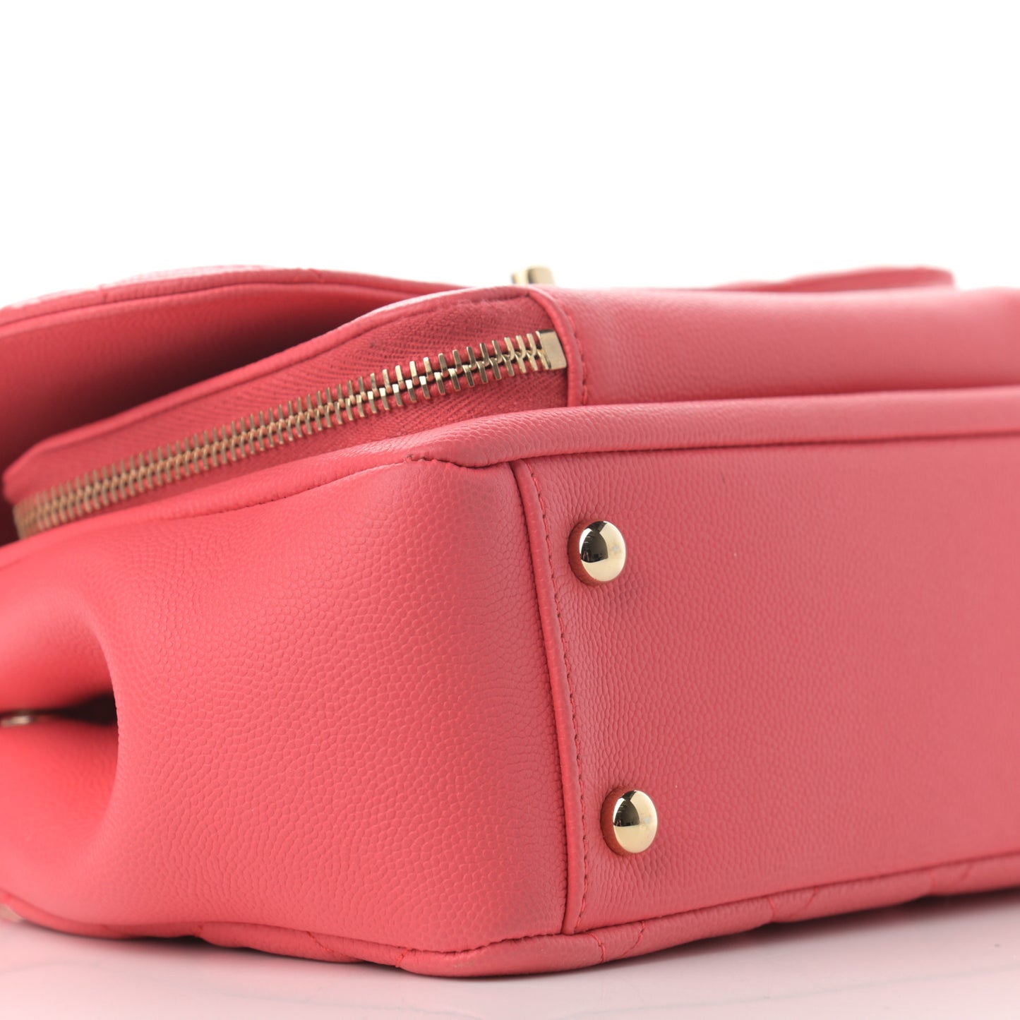 Caviar Quilted Medium Business Affinity Flap Pink