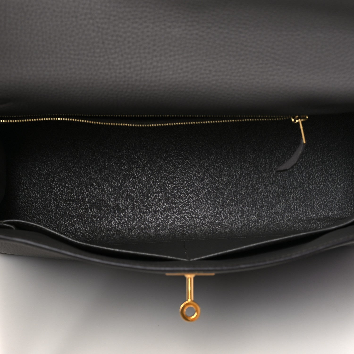 Hermes Togo Kelly Retourne 32 Etain 5 of 11