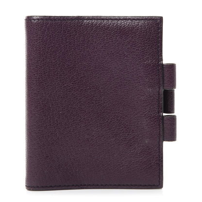 Hermes Chevre Mysore Mini Vision Agenda Cover Raisin 1 of 8