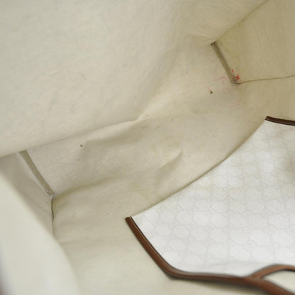 Gucci GG Plus Monogram Large Signature Web Loop Tote White 7 of 9