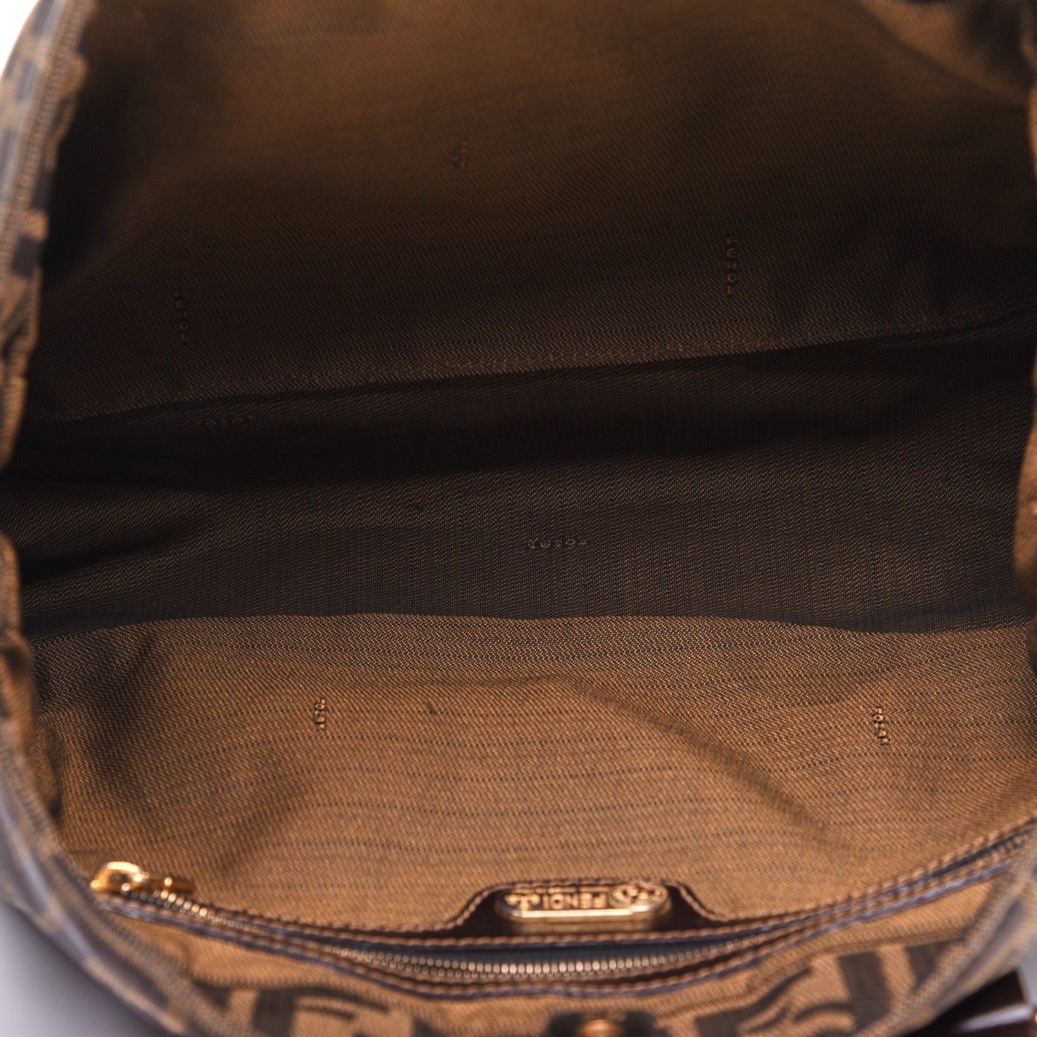 Fendi Zucca Tote Tobacco Brown 5 of 13