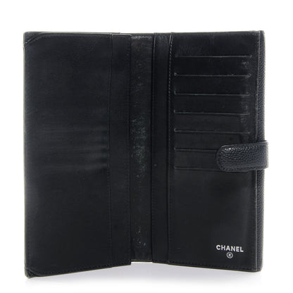 Chanel Caviar Leather CC Flap Wallet Black 5 of 7