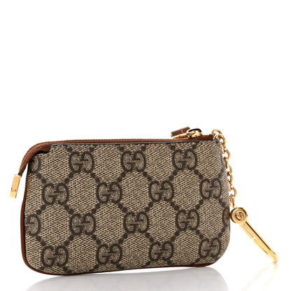 Gucci GG Supreme Monogram Key Case Brown 3 of 9