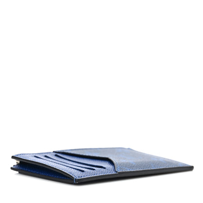 Louis Vuitton Monogram Taiga Coin Card Holder Cobalt 4 of 6