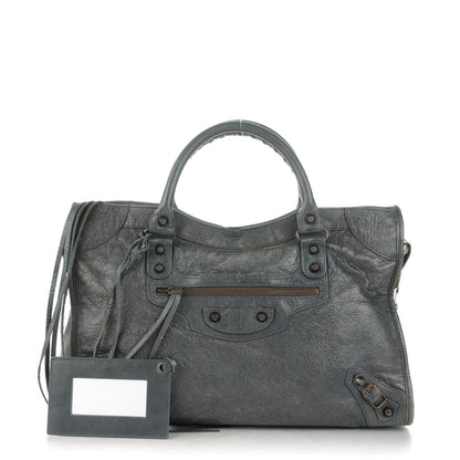 Balenciaga Agneau Classic Hardware City Anthracite 1 of 11