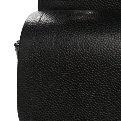 Chanel Caviar Quilted Jumbo Double Flap Black 9 of 11