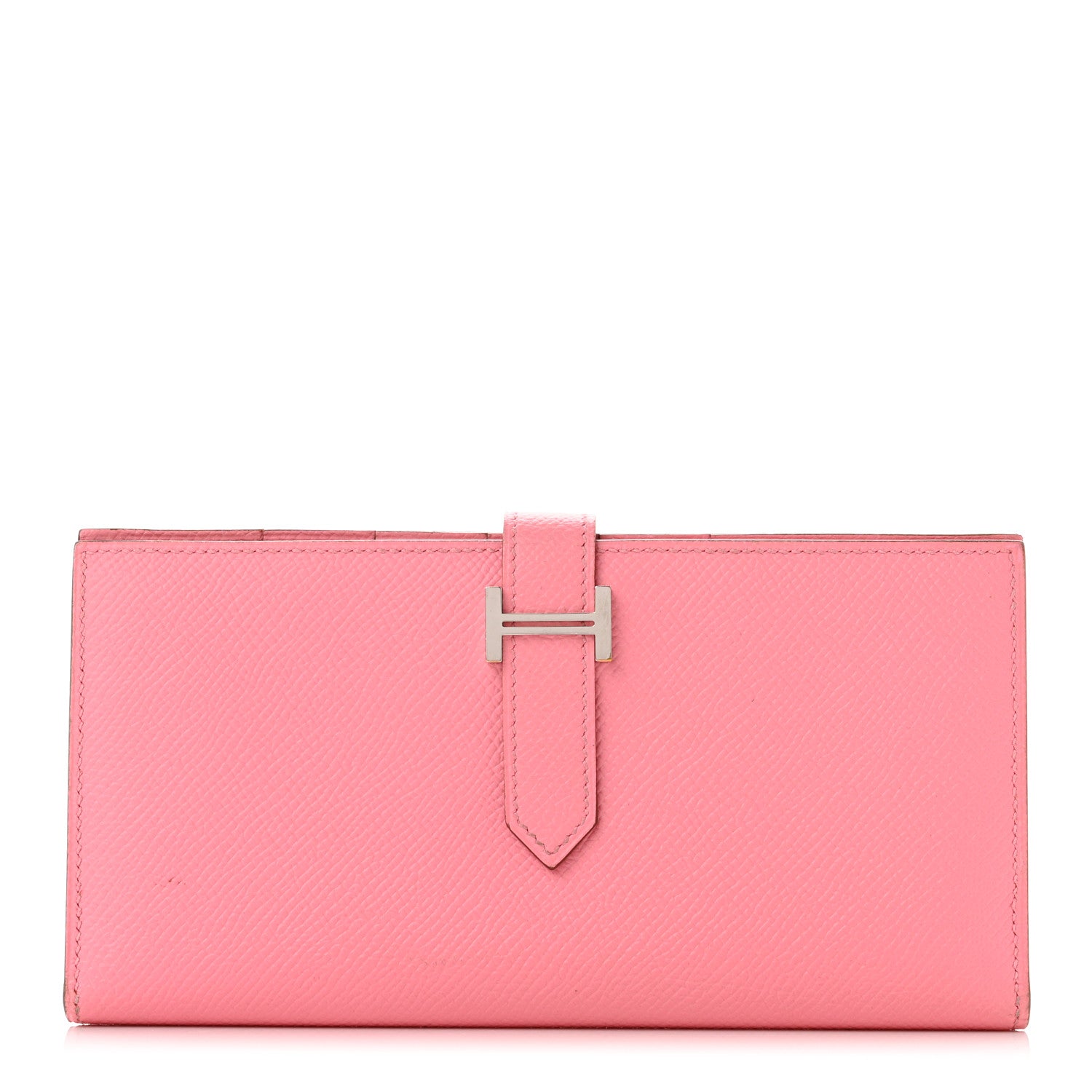 Hermes Epsom Bearn Gusset Wallet Rose Confetti 1 of 9