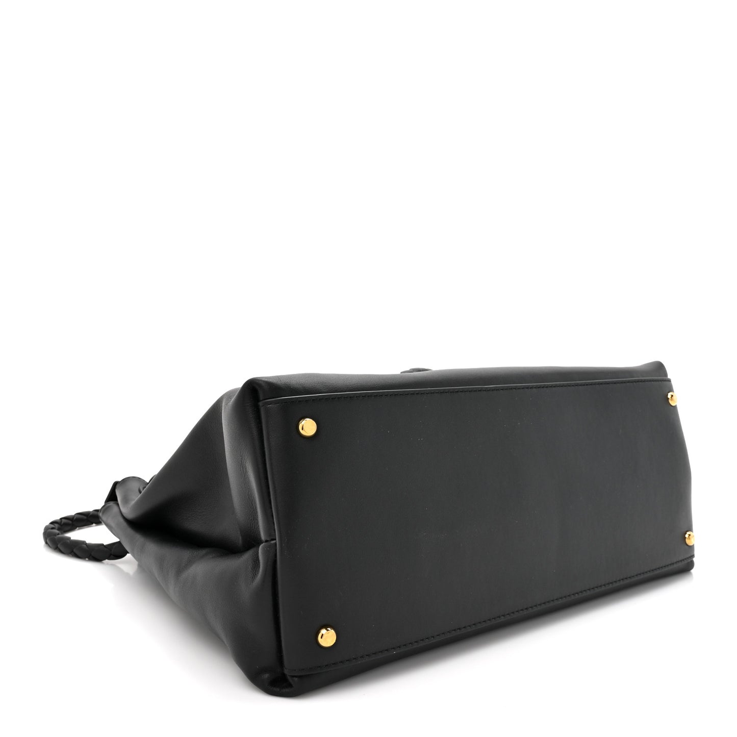 Calfskin Medium Andiamo Messenger Bag Black