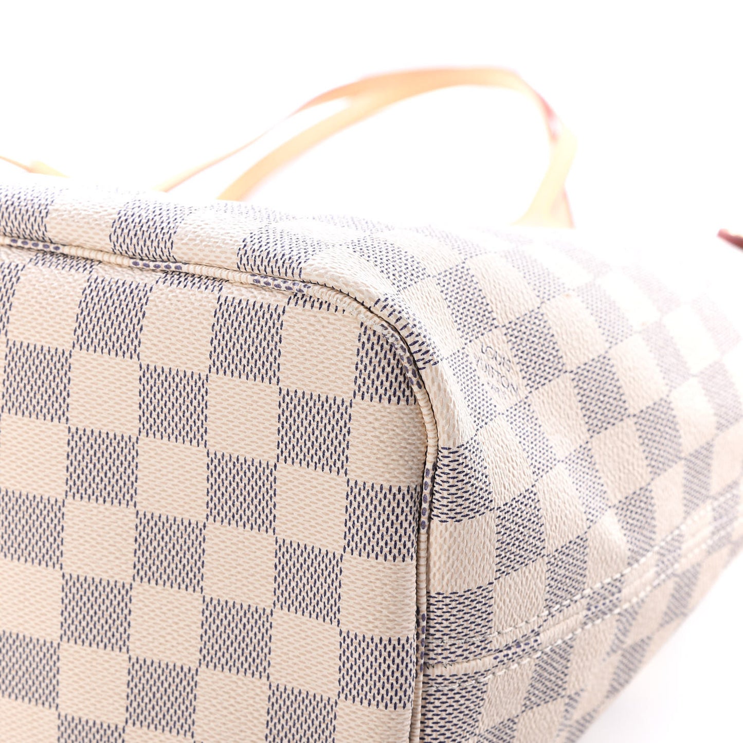 Damier Azur Neo Neverfull MM Rose Ballerine