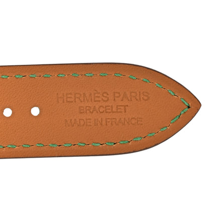 Hermes Swift 30mm Apple Watch Single Tour Band Bambou 3 of 5