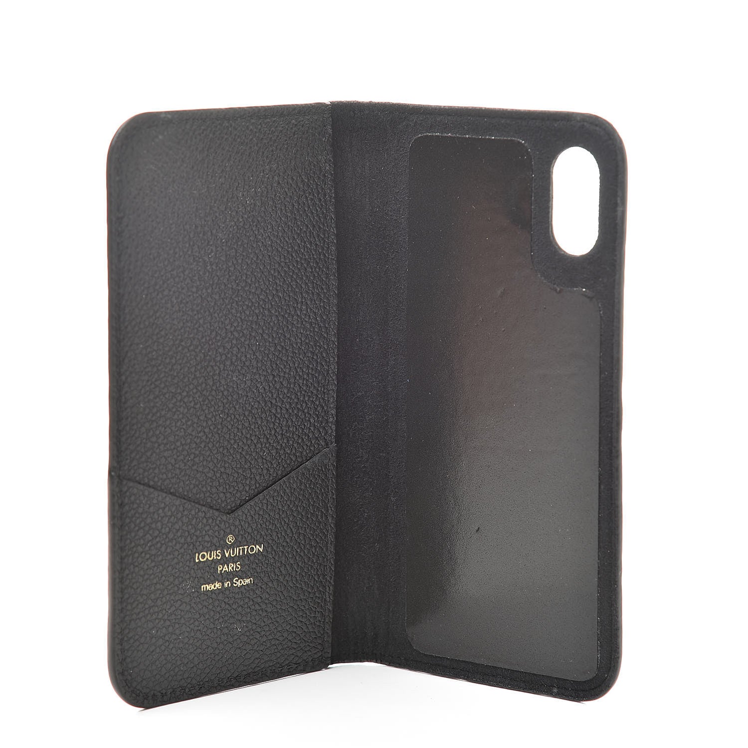 Louis Vuitton Empreinte iPhone X/XS Folio Case Black 5 of 8