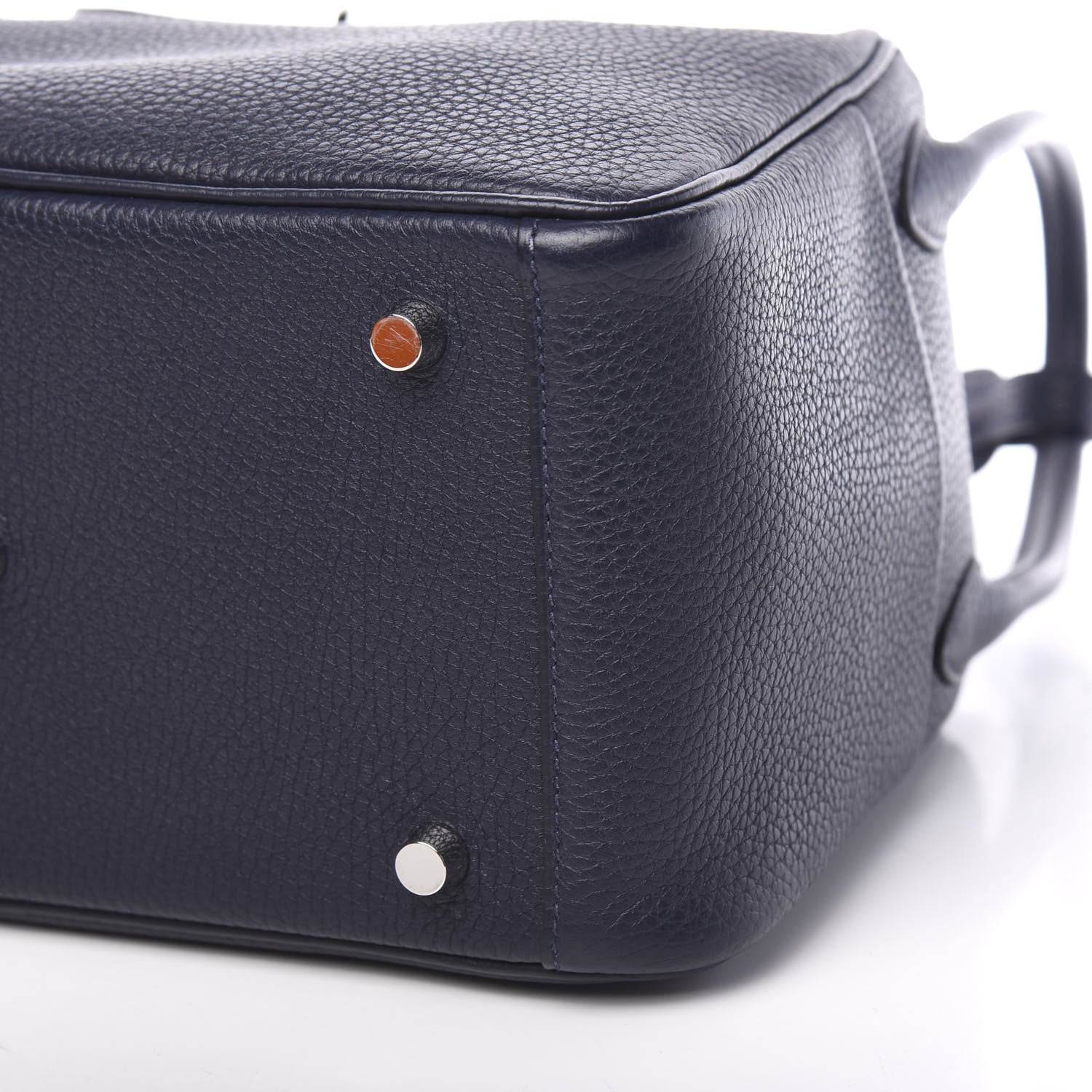 Hermes Taurillon Clemence Lindy 26 Bleu Nuit 9 of 10