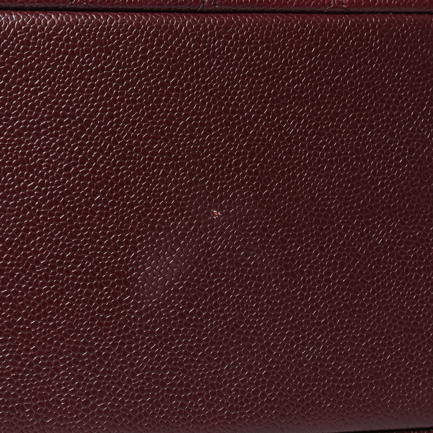 Caviar Quilted Grand Shopping Tote GST Dark Burgundy