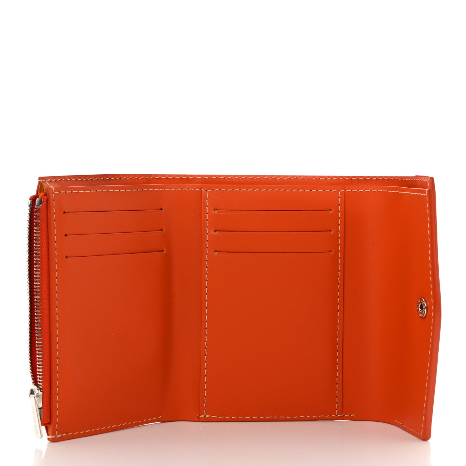 Goyard Goyardine Saint-Gabriel Compact Wallet Orange 1529669