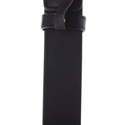 Gucci Calfskin Double G 30mm Belt 90 36 Black 5 of 5