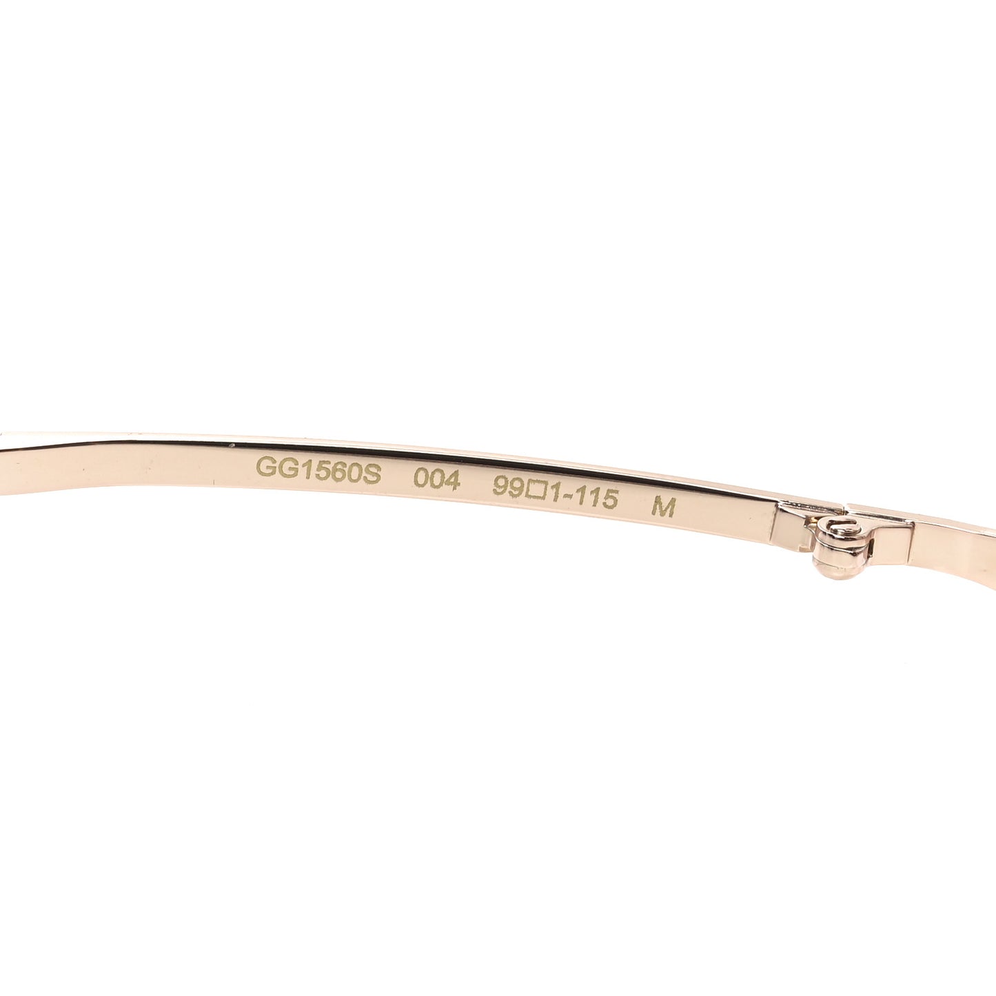 Metal Mask Shaped Frame Sunglasses GG1560S Pink