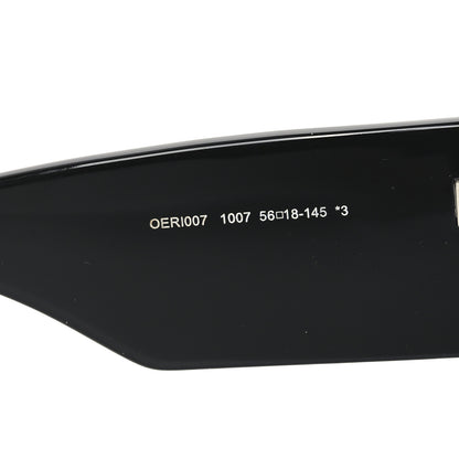 Off-White Acetate Square Tropez Sunglasses OERI007 Black 6 of 7