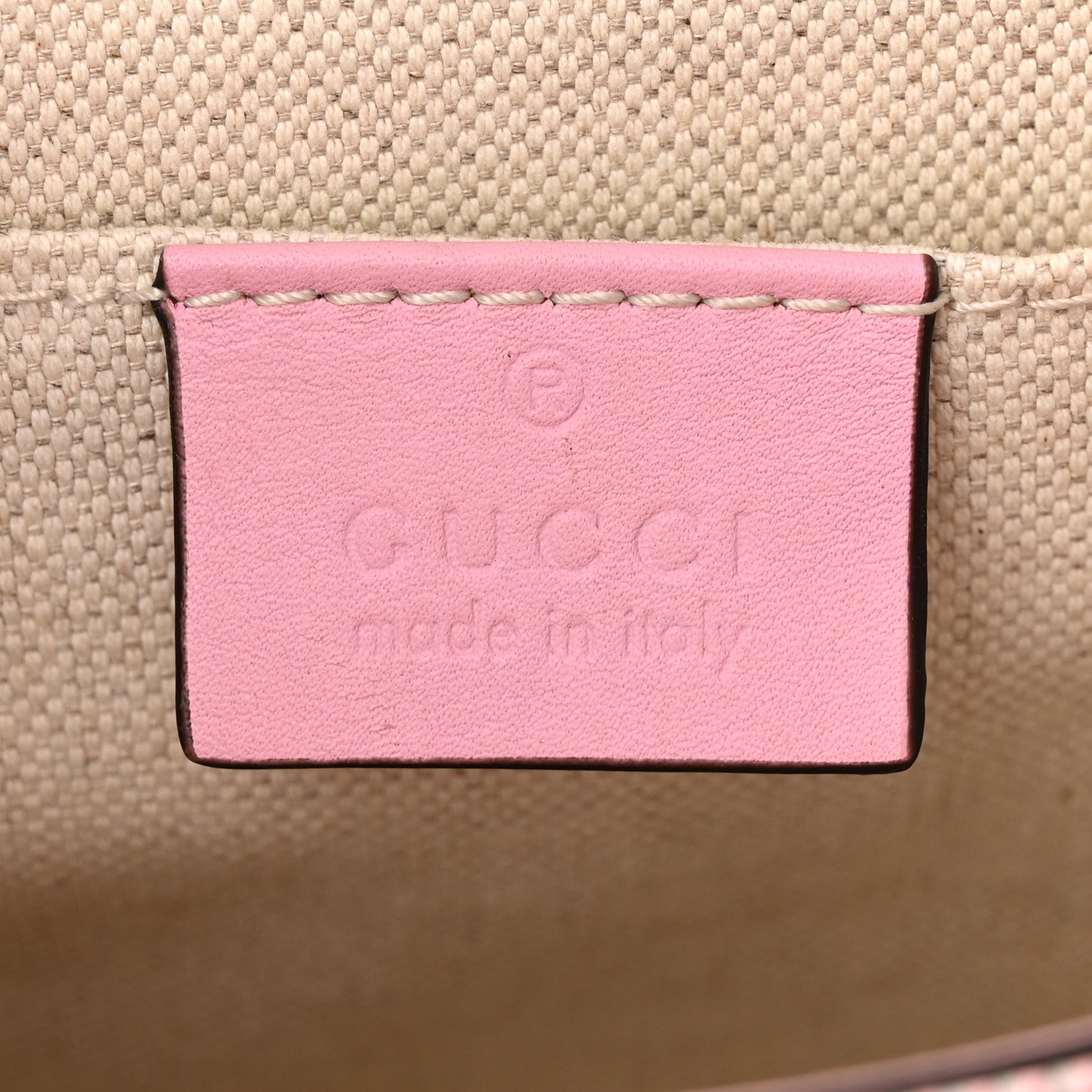 Gucci Calfskin Bamboo Web Embroidered Medium Dionysus Top Handle Bag Pink 6 of 15