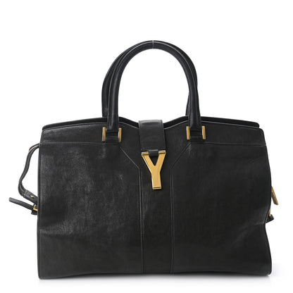 Saint Laurent Sheepskin Medium Cabas ChYc Black 1 of 13