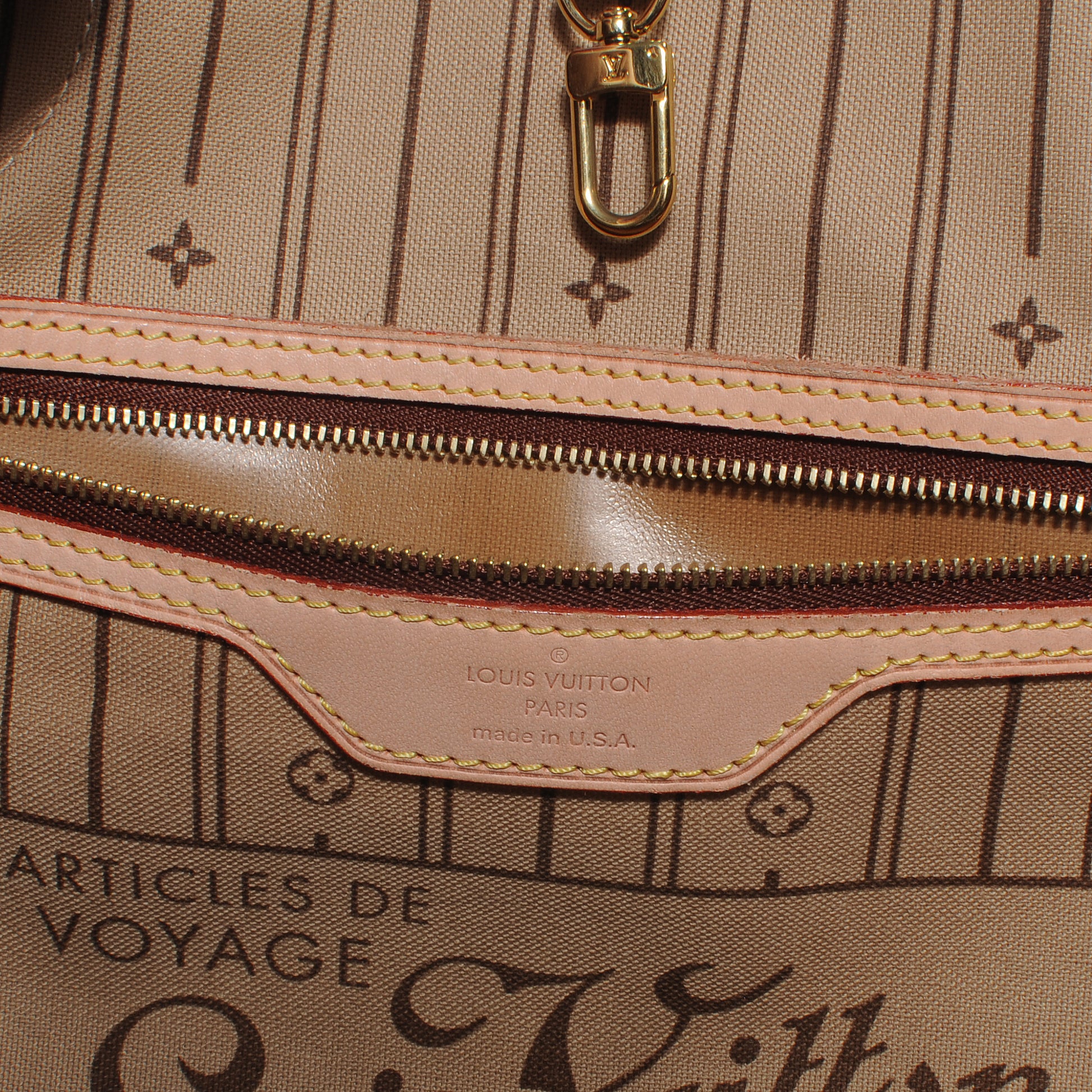 Louis Vuitton Monogram Neverfull GM 6 of 7